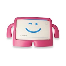 Newface Apple iPad 2022 10.9 10.nesil Kılıf Karakter Tablet Silikon - Pembe İtdark33595