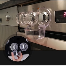 Ocak - Gaz Düğmesi Güvenlik Kapağı 4'lü