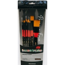 Stilo Art Zemin Fırçalı Karma Set 7li Set-6