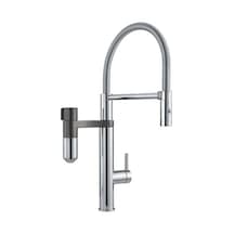 Franke Vital 2 İn1 Spiralli Chrome-Gun Metal Filtreli Armatür Krom