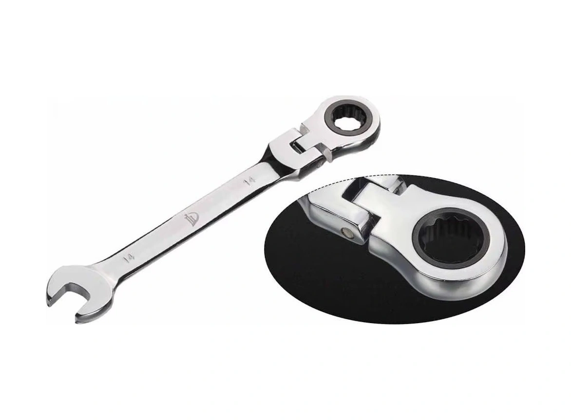 Açık Ve Mafsallı Cırcır Kombine Anahtar 10mm İthal - Servis&tamir