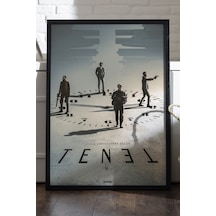 Tenet Siyah Ahşap Çerçeveli Poster, Film Duvar Tablosu