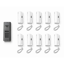 Dijital Şifreli Panel Ve Telefonlu Apartman Konuşma Sistemi 10 Daire Paket