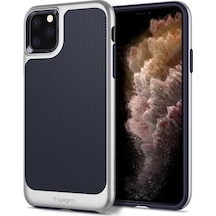 Spigen Apple Uyumlu iPhone 11 Pro İle Kılıf Neo Hybrid Satin Silver
