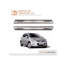 intakrom Hyundai İ20 Krom Ön Kapı Eşiği 2 Parça 2009 - 2014