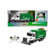 5091 Sun-rst-rc Kamyon 1 12 Çöp Ff Ses Işık 3 7v Usb 2 4ghz Diğer