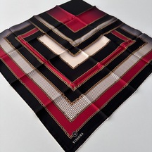 Vissona Twill İpek Eşarp Ipk5302-27735 Çok Renkli