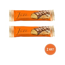 Yer Fıstığı Kremalı Ve Krep Kırığı Dolgulu Sütlü Çikolata, 30g X 2 Adet