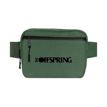 The Offspring Text Yeşil Bel Çantası
