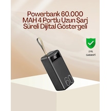 Zenvia Tüm Cihazlara Uyumlu Çoklu Çıkışlı Powerbank Znv2026 Çok Renkli