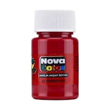 Nova Color Akrilik Boya 30 Ml Kırmızı - 2 Adet Kırmızı