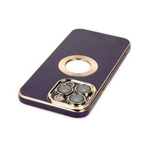 Apple iPhone  Uyumlu- 14 Pro Kılıf Store Silikon - Derin Mor