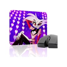 Hazbin Hotel Kaymaz Dikişli Kauçuk Oyuncu Mousepad V3 - 22x18 Gaming Mouse Pad Fare Altlığı