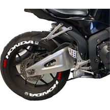 Honda Motorsiklet Lastik Yazısı 8adet Lastik Sticker 15-21inç