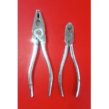 Jhalanı Kombine Pense 160 Mm Yan Keski 160 Mm Süper Set Cr-V