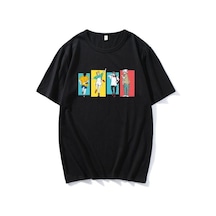 Noıssey Kırmızı Etiket Gala Erkek T-shirt Jujutsu Kaisen Model78 16921 Siyah