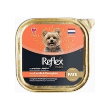Reflex Plus Pate Kuzu Etli ve Balkabaklı Mini Küçük Irk Yetişkin Köpek Maması 85 G
