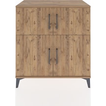 Hyperion Şifonyer Tek Raflı 4 Kapaklı 88x44x96 Çam-çam Çam