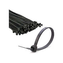 Kablo Bağı Plastik Cırt Kelepçe 4.8X200 Mm 20Cm Siyah 100 Adet