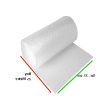 Balonlu Naylon Ambalaj, 33 Cm X 25 Mt, Eşya Koruma İçin Üç Katlı