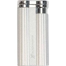 Black Martin Tek Torch Pürmüz Delicili Beyaz Metal Puro Çakmağı - Tr9540