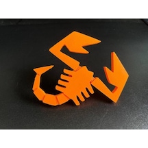 Scorpion Turuncu Bagaj Arması 3m 3d Abs Peugeot 306