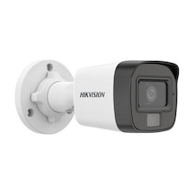 Hikvision DS-2CE16D0T-LPFS 2MP 2.8MM Sabit Lens Dahili Sesli Smart Hybrid Light 4in1 IR Bullet TVI Kamera