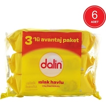 Dalin Islak Havlu 6 X 3'Lü Avantaj Paket 1008 Yaprak