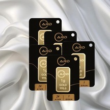 5 Adet 1 Gr 24 Ayar Ard Gram Altın