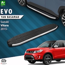 S-dizayn Suzuki Vitara 4 Evo Krom Yan Basamak 163 Cm 2015 Üzeri A+ Kalite