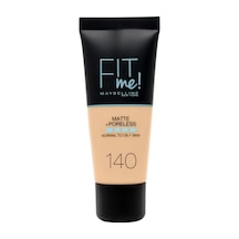 Maybelline New York Mat Fondöten - Fit Me Matte + Poreless Foundation 140 Cool Medium