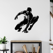 Spider-man Şehrin Muhafızı Metal Duvar Dekoru