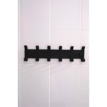 Risingmaber Metal Siyah Amerikan Kapı Arkası Yapışkanlı Askılık Banyo Askılık Ve Duvar Askısı Mt84s Diğer