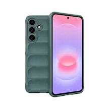 Samsung Galaxy S26 Fe Optimum Silikon - Koyu Yeşil