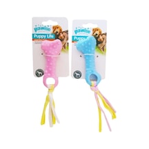 Pawise Puppy Life İpli Kemik Yavru Köpek Diş Kaşıma Oyuncağı Çok Renkli