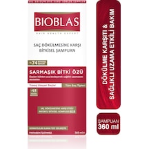 Bioblas Saç Dökülmesine Karşı Yavaş Uzayan Saçlar İçin Şampuan 360 Ml Sarmaşık Özlü