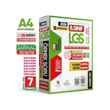 2026 8.Sınıf LGS Kasım Ayı MEB Örnek Soru Tıpkı Basım 7li Sarmal Deneme Paketi Video/PDF Çözümlü2026 8.Sınıf LGS Kasım Ayı MEB Örnek Soru Tıpkı Basım 7li Sarmal Deneme Paketi Video/PDF Çözümlü