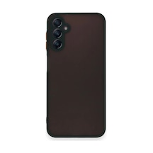 Samsung Galaxy A55 5g Kılıf Montreal Silikon Kapak - Siyah Çok Renkli