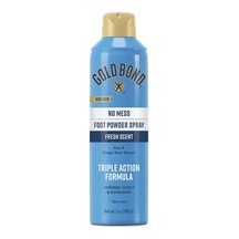 Gold Bond No Mess Fresh Scent Ayak Spreyi 198gr