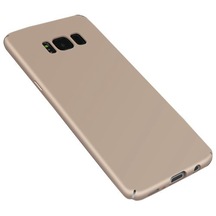 Fitcase Rubber Samsung Galaxy S8 Kilif Sert Arka Kapak Gold 190092361