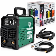 Tıger Kıng Mma-250 250 Amper Profesyonel İnverter Kaynak Makinesi Dijital Ekranlı, Igbt Teknolojili, Elektrot Kaynak Makinesi