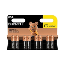 Duracell Basic Alkalin Aa 8'li Kalem Pil