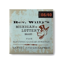 Jim Dunlop Rwn0840 Rev. Willy's Lottery Brand Elektrik Gitar Teli .008-.040