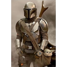 The Mandalorian Metal Kutu Puzzle 300 Parça