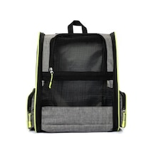 Brave Paws Sp Kedi Köpek Çantası Yıkanabilir Ve Hava Alan Piramit Model Gri