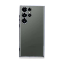 Samsung Galaxy S23 Ultra Kılıf Razer Lensli Silikon - Açık Mavi 0.2M-Çok Renkli
