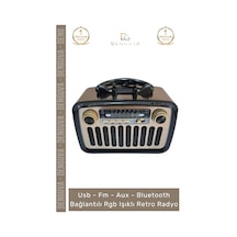 Radyo Everton Rt553 Bluetooth Nostalji Usb Fm Radyo Şarjlı Güçlü Mp3 Player Müzik Kutusu