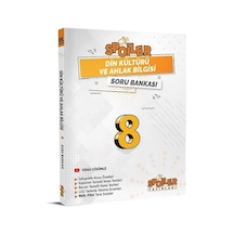 SPOİLER 8.SINIF DİN KÜLTÜRÜ SORU BANKASI