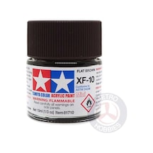 Xf-10 Flat Brown Mat Akrilik Boya 10 Ml 0,15 L