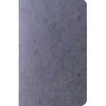 Clairefontaine My Essential Stapled 9x14 Çizgisiz Defter Gri 734105c